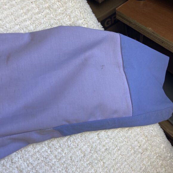 Patagonia Wom Sz M Adze Hybrid Hoody  Purple Lila Soft shell Jacket Stained Read - Picture 8 of 16